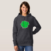 Niedlich 4 Leaf Klee Hoodie (Vorne ganz)