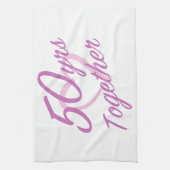 Niedlich 50 Jahre Handtuch (Vertikal)