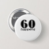 Niedlich, "60 geschieht " button (Vorne & Hinten)