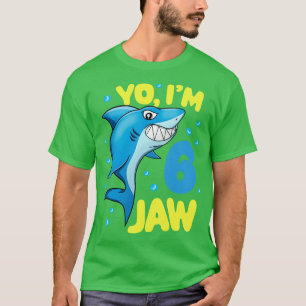 Niedlich 6. Geburtstag Funny Boys Kinder T-Shirt