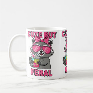 Niedlich aber Feral Kaffeetasse