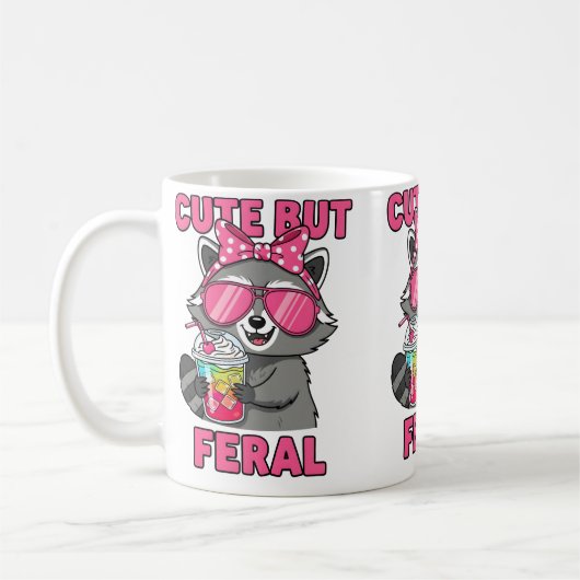 Niedlich aber Feral Kaffeetasse (Links)