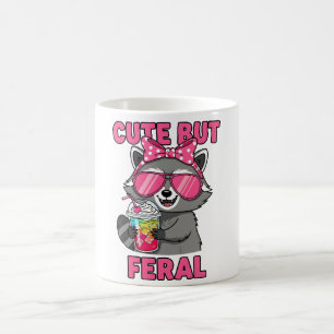 Niedlich aber Feral Kaffeetasse