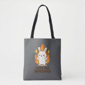 Niedlich, aber gefährlich | Kawaii Tote Bag Tasche (Vorderseite)
