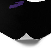 Niedlich, aber gruselig - Geist - Witziges Hallowe Poster (Ecke)