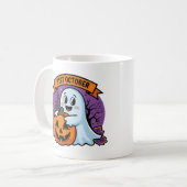 Niedlich, aber gruselig kaffeetasse (Vorderseite Links)