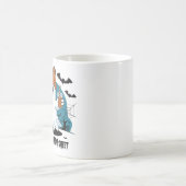 Niedlich, aber gruselig kaffeetasse (Mittel)