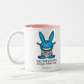 Niedlich aber psychisch zweifarbige tasse (Links)