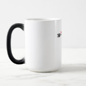 Niedlich, aber Psycho Black Arrow Red Heart Verwandlungstasse (Links)