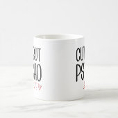 Niedlich aber Psycho Kaffeetasse (Mittel)