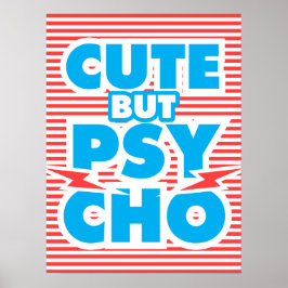 Niedlich Aber Psycho, Modell 2 Poster