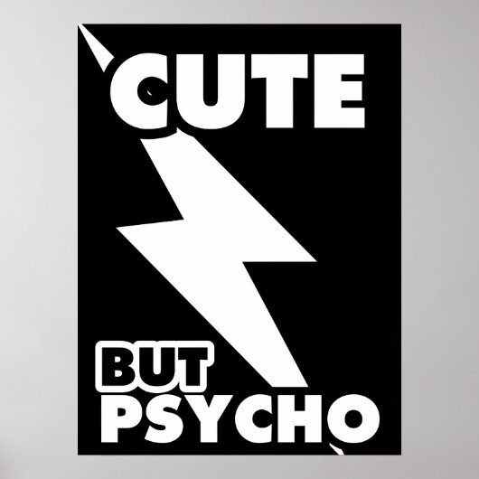 Niedlich aber Psycho Poster (Vorne)