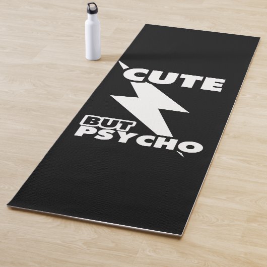 Niedlich aber Psycho Yogamatte (Beispiel)
