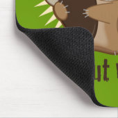 Niedlich aber schändlich mousepad (Ecke)