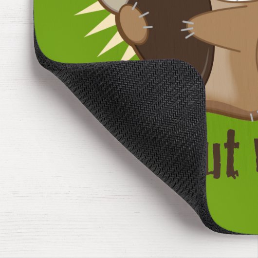 Niedlich aber schändlich mousepad (Ecke)