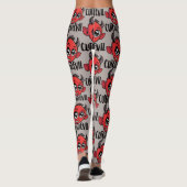 Niedlich aber schlecht leggings (Rückseite)