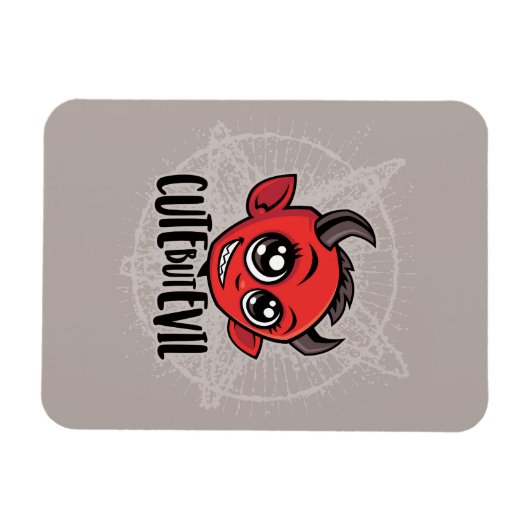 Niedlich aber schlecht magnet (Horizontal)