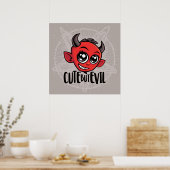 Niedlich aber schlecht poster (Küche)