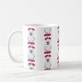 Niedlich, aber Spooky Halloween Ghost Holing a Pum Kaffeetasse