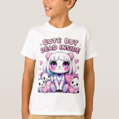 Niedlich, aber tot in Pastel Goth Ästhetischer T - T-Shirt (Vorderseite)