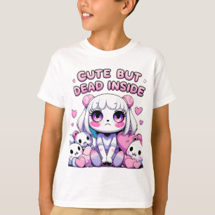 Niedlich, aber tot in Pastel Goth Ästhetischer T - T-Shirt