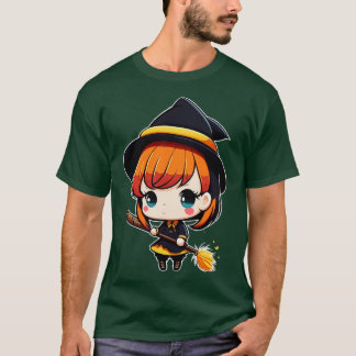 Niedlich, aber witchy Chibi Hexch Wicca T-Shirt