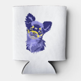 Niedlich Abstrakter Chihuahua Cooler Dosenkühler