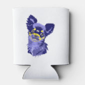 Niedlich Abstrakter Chihuahua Cooler Dosenkühler (Rückseite)