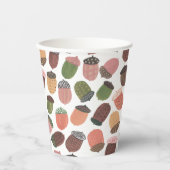 Niedlich Acorn-Überdruckpapierkopien Pappbecher (Vorderseite)