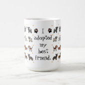 Niedlich Adoptierte ich die Tasse "Mein bester Fre (Mittel)