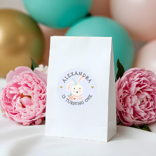 Niedlich Adorable Baby Kaninchen Party Tier Runder Aufkleber