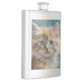 Niedlich Adorable Cat-37823 Flachmann (Rechts)