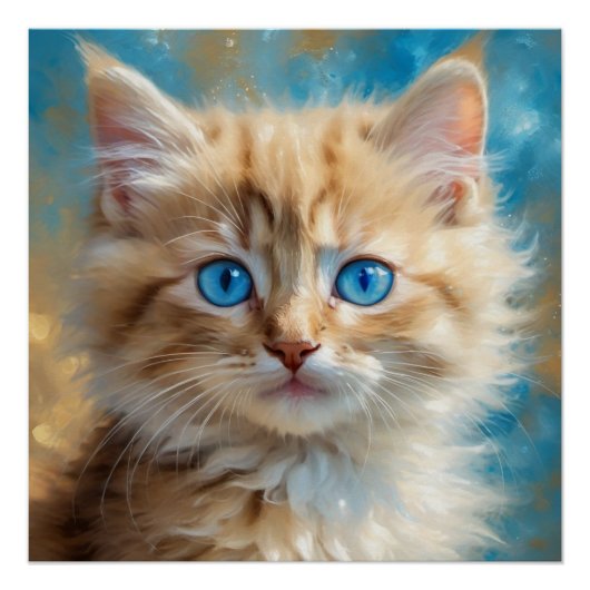 Niedlich Adorable Cat-37823 Poster (Vorderseite)