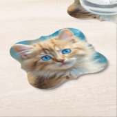Niedlich Adorable Cat-37823 Untersetzer (angewinkelt)