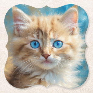 Niedlich Adorable Cat-37823 Untersetzer