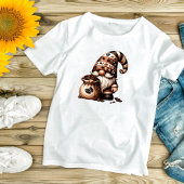 Niedlich Adorable Coffee Gnome FrauenT - Shirt