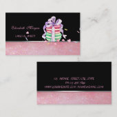 Niedlich-Adorable Eleganons, Bäckerei Visitenkarte (Vorne/Hinten)