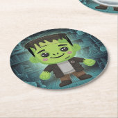 Niedlich Adorable Frankenstein Paper Untersetzer (Angewinkelt)