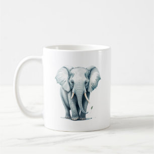 Niedlich Adorable Gray Elephant Kitchen Kaffeetasse