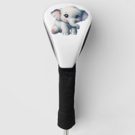 Niedlich Adorable Kawaii Baby Elephant Golf Headcover
