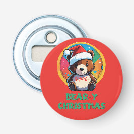 Niedlich Adorable Kawaii Chibi Bär y Weihnachtsbär Flaschenöffner