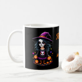 Niedlich Adorable Kawaii Halloween Hexe Kaffeetasse