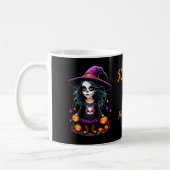Niedlich Adorable Kawaii Halloween Hexe Kaffeetasse (Links)