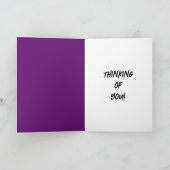 Niedlich Adorable Kawaii Halloween Hexe Karte (Innenseite)