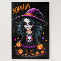Niedlich Adorable Kawaii Halloween Hexe