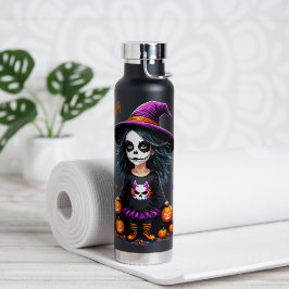 Niedlich Adorable Kawaii Halloween Hexe Trinkflasche