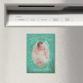 Niedlich & Adorable Kids - botanisches Türkis Magnet (In Situ (Geschirrspüler))