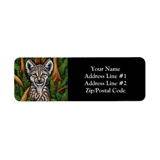 Niedlich Adorable Little Lynx Kitten (Vorne)