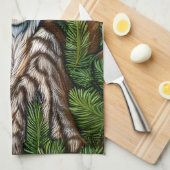 Niedlich Adorable Little Lynx Kitten Geschirrtuch (Viertel Falte)