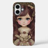 Niedlich Adorable Vintage Art Chibi Kawaii Girl de